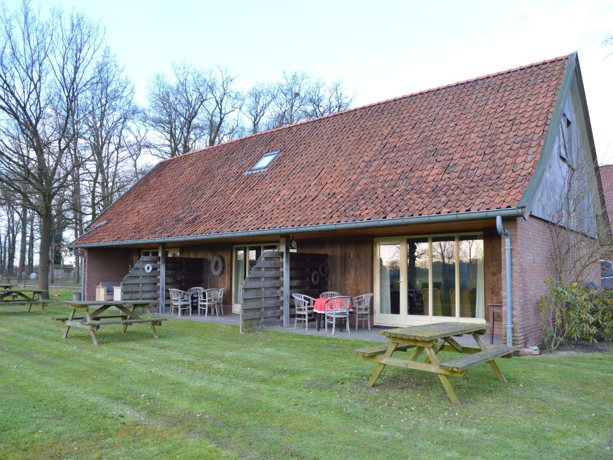 Holiday Home In Geesteren With Roof Terrace Garden Furniture 외부 사진